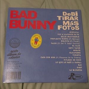 DTMF Bad Bunny Vinyl limited edition